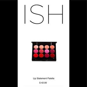 ISH Lip Statement Palette-NIB